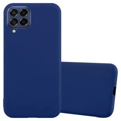Cadorabo Case, združljiv s Samsungom v Candy Tarmno Blue - zaščitna prevleka iz fleksibilnega silikona TPU