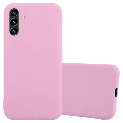 Cadorabo Case, združljiv s Samsungom v Candy Pink - Zaščitni pokrov iz fleksibilnega silikona TPU