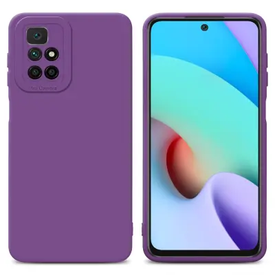Cadorabo Case, združljiv s Xiaomi v tekočini mat vijolično - zaščitni pokrov iz fleksibilnega silikona TPU