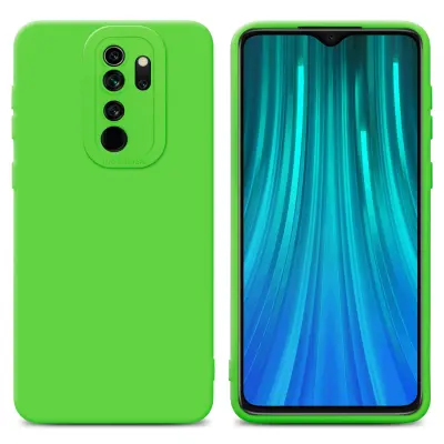 Cadorabo Case, združljiv s Xiaomi v tekočini zeleni barvi - zaščitni pokrov iz fleksibilnega silikona TPU