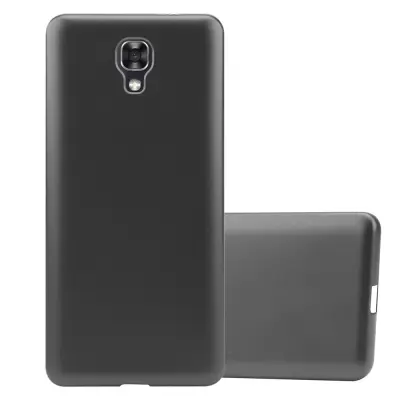 Cadorabo Case, združljiv z LG v kovinsko sivi - zaščitni pokrov, narejen iz fleksibilnega silikona TPU