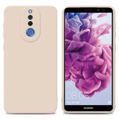Cadorabo Case, združljiv s Huawei v Fluid Cream - Zaščitni pokrov iz fleksibilnega silikona TPU