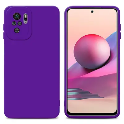 Cadorabo Case, združljiv s Xiaomi v tekoči temno vijolični barvi - zaščitni pokrov iz fleksibilnega silikona TPU