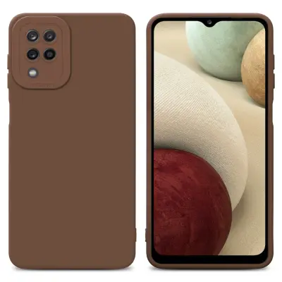 Cadorabo Case, združljiv s Samsungom v tekočinski rjavi barvi - zaščitni pokrov iz fleksibilnega silikona TPU