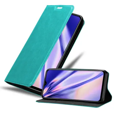 Cadorabo Case, združljiv z Xiaomi v bencinski turkiznici - zaščitni pokrov z magnetnim zapiranjem, stoječo funkcijo in režo za kartico