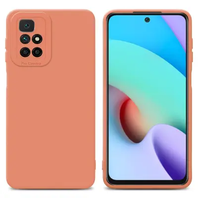 CADORABO Ohišje, združljiv s Xiaomi v tekoči svetlobo Orange - Zaščitni pokrov iz fleksibilnega silikona TPU