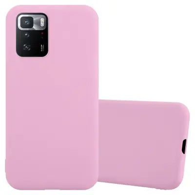 Cadorabo Case, združljiv s Xiaomi v Candy Pink - zaščitni pokrov iz fleksibilnega silikona TPU