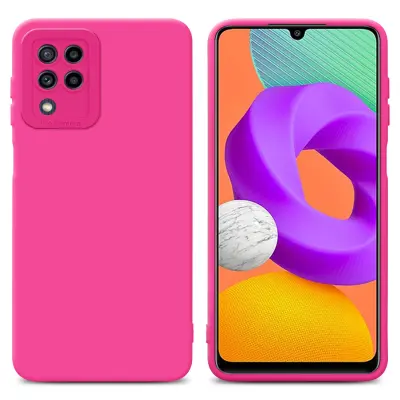 Cadorabo Case, združljiv s Samsungom v Fluid Hotpink - zaščitni pokrov iz fleksibilnega silikona TPU