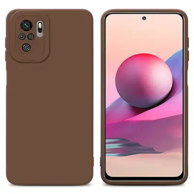Cadorabo Case, združljiv s Xiaomi v tekočinski rjavi barvi - zaščitni pokrov iz fleksibilnega silikona TPU