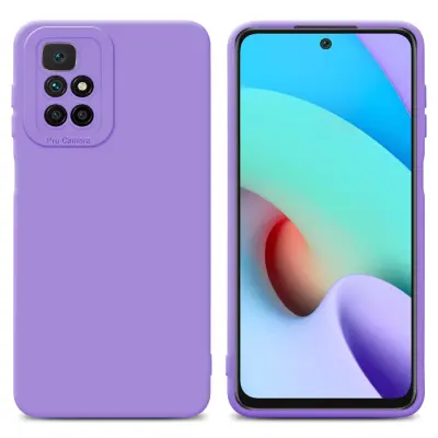 CADORABO Ohišje, združljiv s Xiaomi v tekočini svetlobe vijolične - zaščitni pokrov iz fleksibilnega silikona TPU