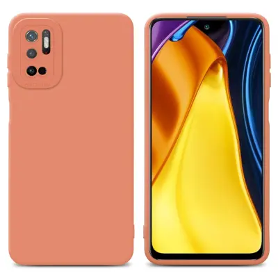 CADORABO Ohišje, združljiv s Xiaomi v tekoči svetlobo Orange - Zaščitni pokrov iz fleksibilnega silikona TPU