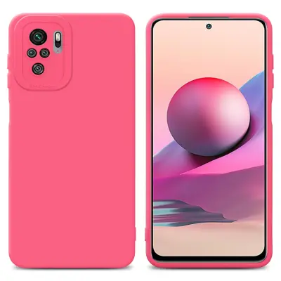 Cadorabo Case, združljiv z Xiaomi v tekočini rdeči barvi, zaščiten iz fleksibilnega silikona TPU