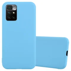 Cadorabo Case, združljiv s Xiaomi v Candy Blue - Zaščitni pokrov, narejen iz fleksibilnega silikona TPU