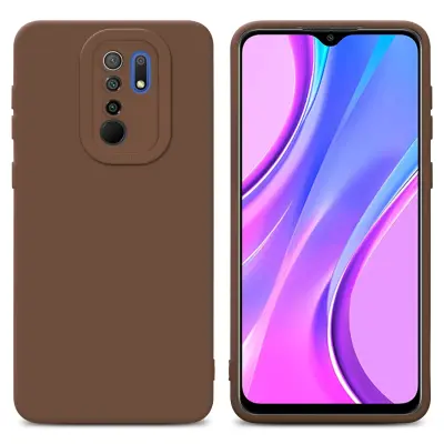 Cadorabo Case, združljiv s Xiaomi v tekočinski rjavi barvi - zaščitni pokrov iz fleksibilnega silikona TPU