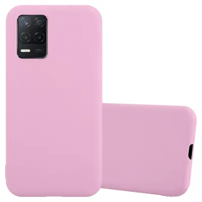 Cadorabo Case, združljiv z Realme v Candy Pink - Zaščitni pokrov iz fleksibilnega silikona TPU