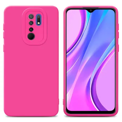Cadorabo Case, združljiv s Xiaomi v Fluid Hotpink - zaščitni pokrov iz fleksibilnega silikona TPU