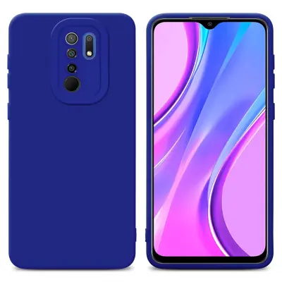 Cadorabo Case, združljiv s Xiaomi v tekoči modri barvi - zaščitni pokrov iz fleksibilnega silikona TPU