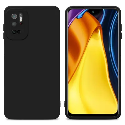 Cadorabo Case, združljiv z Xiaomi v tekoči črni barvi - zaščitni pokrov iz fleksibilnega silikona TPU