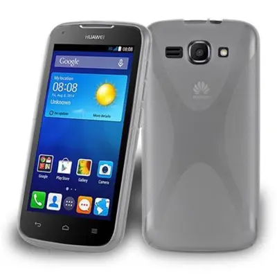 Cadorabo Case, združljiv s Huawei v pol prozorni - zaščitni pokrov iz fleksibilnega silikona TPU