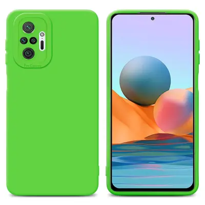 Cadorabo Case, združljiv s Xiaomi v tekočini zeleni barvi - zaščitni pokrov iz fleksibilnega silikona TPU