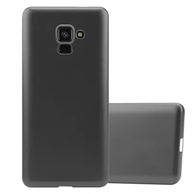 Cadorabo Case, združljiv s Samsungom v kovinsko sivi - zaščitni pokrov iz fleksibilnega silikona TPU