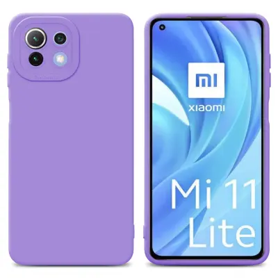 CADORABO Ohišje, združljiv s Xiaomi v tekočini svetlobe vijolične - zaščitni pokrov iz fleksibilnega silikona TPU