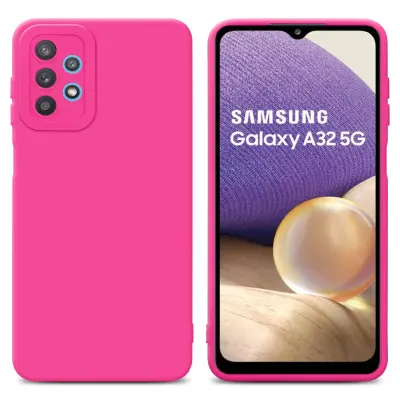 Cadorabo Case, združljiv s Samsungom v Fluid Hotpink - zaščitni pokrov iz fleksibilnega silikona TPU