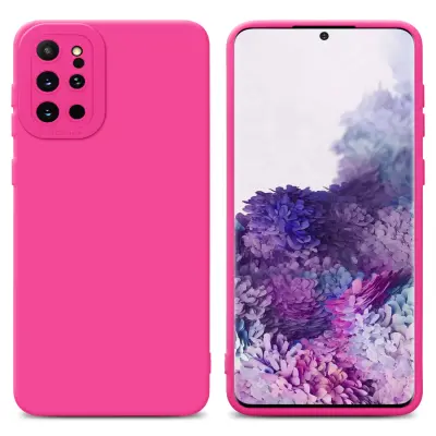 Cadorabo Case, združljiv s Samsungom v Fluid Hotpink - zaščitni pokrov iz fleksibilnega silikona TPU