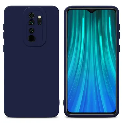 Cadorabo Case, združljiv s Xiaomi v tekoči temno modri barvi - zaščitni pokrov iz fleksibilnega silikona TPU