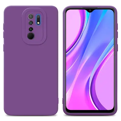 Cadorabo Case, združljiv s Xiaomi v tekočini mat vijolično - zaščitni pokrov iz fleksibilnega silikona TPU