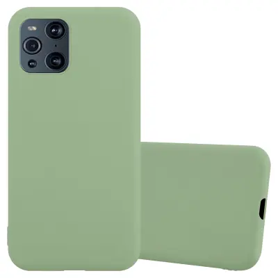 Cadorabo Case, združljiv z OPPO v Candy Pastel Green - Zaščitni pokrov iz fleksibilnega silikona TPU