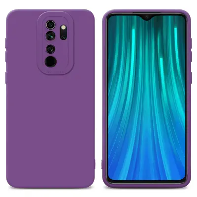 Cadorabo Case, združljiv s Xiaomi v tekočini mat vijolično - zaščitni pokrov iz fleksibilnega silikona TPU