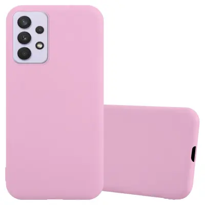 Cadorabo Case, združljiv s Samsungom v Candy Pink - Zaščitni pokrov iz fleksibilnega silikona TPU