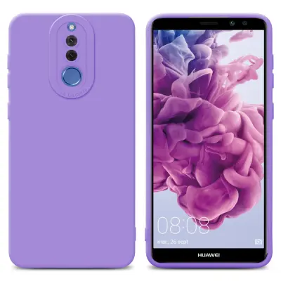 CADORABO Ohišje, združljiv s Huawei v tekoči svetlobi vijoličen - zaščitni pokrov iz fleksibilnega silikona TPU