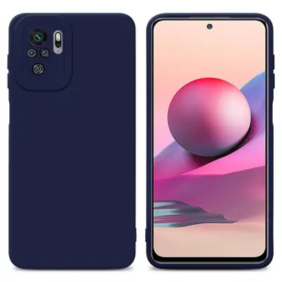 Cadorabo Case, združljiv s Xiaomi v tekoči temno modri barvi - zaščitni pokrov iz fleksibilnega silikona TPU