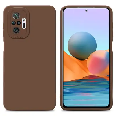 Cadorabo Case, združljiv s Xiaomi v tekočinski rjavi barvi - zaščitni pokrov iz fleksibilnega silikona TPU