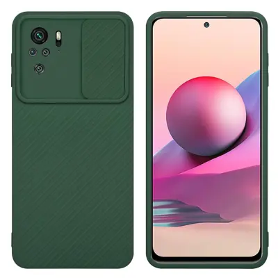 Cadorabo Case, združljiv z Xiaomi v Bonbon Green - Zaščitni pokrov, narejen iz fleksibilnega silikona TPU in z zaščito pred kamero