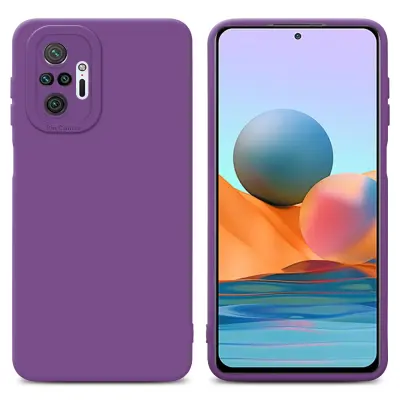 Cadorabo Case, združljiv s Xiaomi v tekočini mat vijolično - zaščitni pokrov iz fleksibilnega silikona TPU