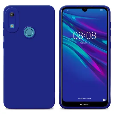 Cadorabo Case, združljiv s Huawei v Fluid Blue - zaščitni pokrov, narejen iz fleksibilnega silikona TPU