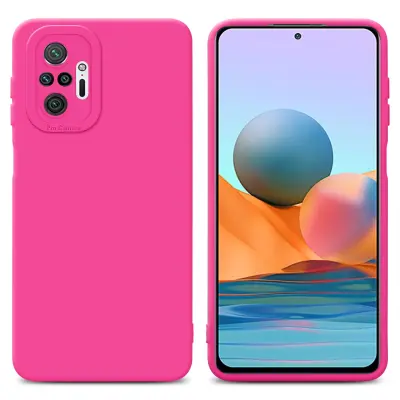 Cadorabo Case, združljiv s Xiaomi v Fluid Hotpink - zaščitni pokrov iz fleksibilnega silikona TPU