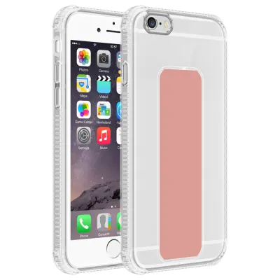 CADORABO Ohišje, združljiv z Apple v Pink - zaščitni pokrov, narejen iz fleksibilnega silikona TPU z držanjem in stojalo