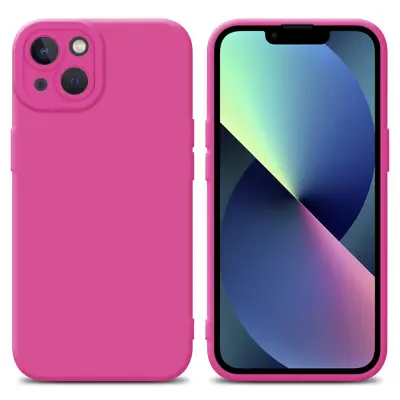 CADORABO Ohišje, združljiv z Apple v Fluid Hotpink - zaščitni pokrov iz fleksibilnega silikona TPU