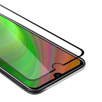 CADORABO Nokia 2.2 - Zaščitna folija za transparentna s črno barvo - Zaščitno steklo s kaljenim zaslonom s trdoto 9H in 3D dotikom