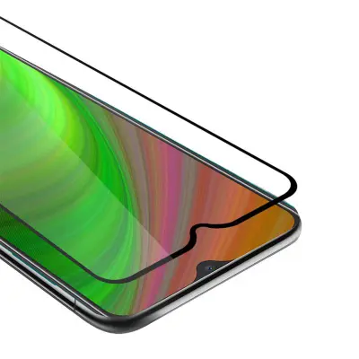 CADORABO Alcatel 3L 2020 - Zaščitna folija za transparentna s črno barvo - Zaščitno steklo s kaljenim zaslonom s trdoto 9H in 3D dotikom