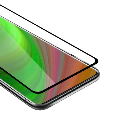 CADORABO OnePlus 8 - Zaščitna folija za transparentna s črno barvo - Zaščitno steklo s kaljenim zaslonom s trdoto 9H in 3D dotikom
