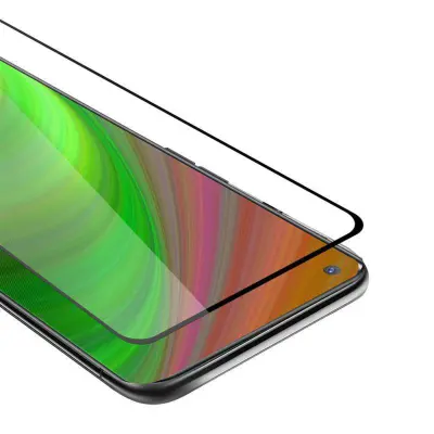 CADORABO Oppo FIND X2 NEO - Zaščitna folija za transparentna s črno barvo - Zaščitno steklo s kaljenim zaslonom s trdoto 9H in 3D dotikom