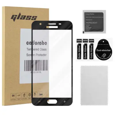 Oklepni film Cadorabo Full Screar, združljiv s Samsungom - zaščitnim filmom v prozornem s črno -kaljenim zaščitnim steklom v 9H trdoti s 3D dotikom