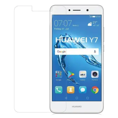 Oklepni film Cadorabo, združljiv z Huawei - zaščitnim filmom v visoki prosojnosti - kaljeno zaščitno steklo v 9H trdoti s 3D -združljivostjo na dotik