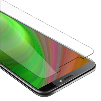 Oklepni film Cadorabo, združljiv s HTC - zaščitnim filmom v visoki prosojnosti - kaljeno zaščitno steklo v 9H trdoti s 3D združljivostjo na dotik
