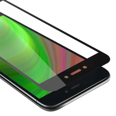 Oklepni film Cadorabo Full Screar, združljiv z Xiaomi - zaščitnim filmom v prozornem s črno -kaljenim zaščitnim steklom v 9H trdoti s 3D dotikom